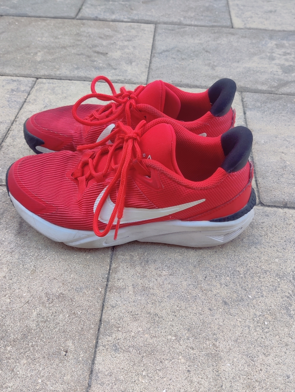 Nike Red White Running Sneakers